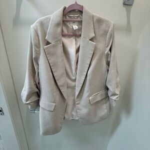 XL H&M Light Beige Blazer